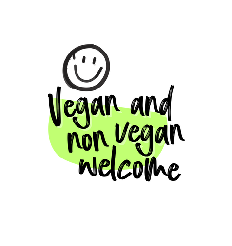 vegan and non vegan welcome