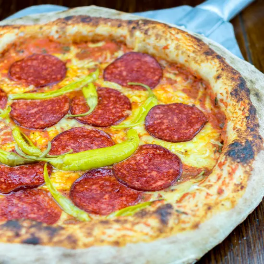 Madrid Vegan pizza menu at Pizzi Dixie
