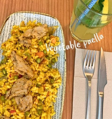 vegan paella madrid